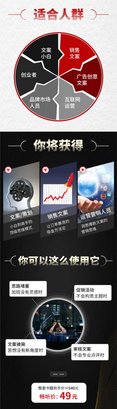 听得懂、用得上的 高转化吸金文案课-干货帮