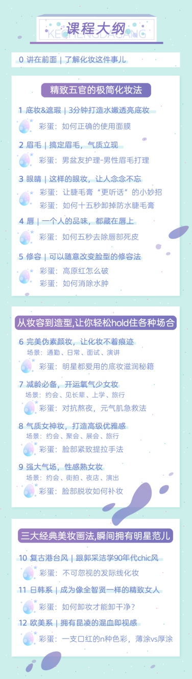  女性成长/提升十点课堂零基础极简化妆法，明星化妆师带你变身气质女人